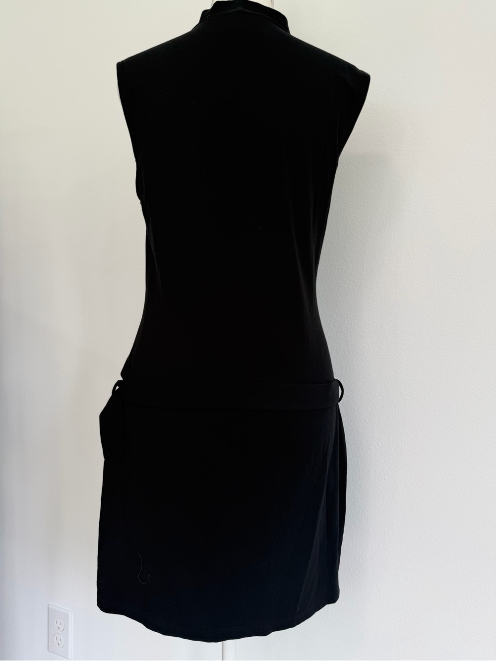 Reformation Jemma Belted Mini Dress Minimalist Quiet Luxury Date Night  Size L - Picture 10 of 10